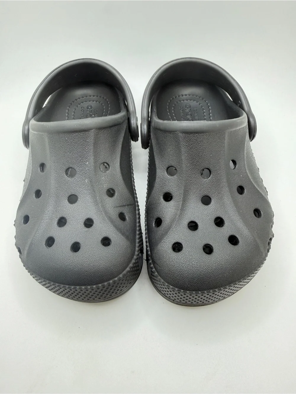 Like NEW Toddler/Kids CROCS Baya Clog, Size C10, Color: Black